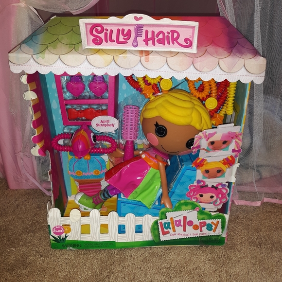 lalaloopsy | Toys | Lalaloopsy Silly Hair Doll April Sunsplash Pet ...